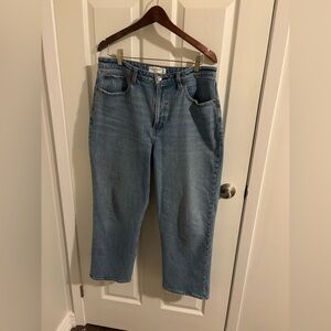 High rise vintage straight jean